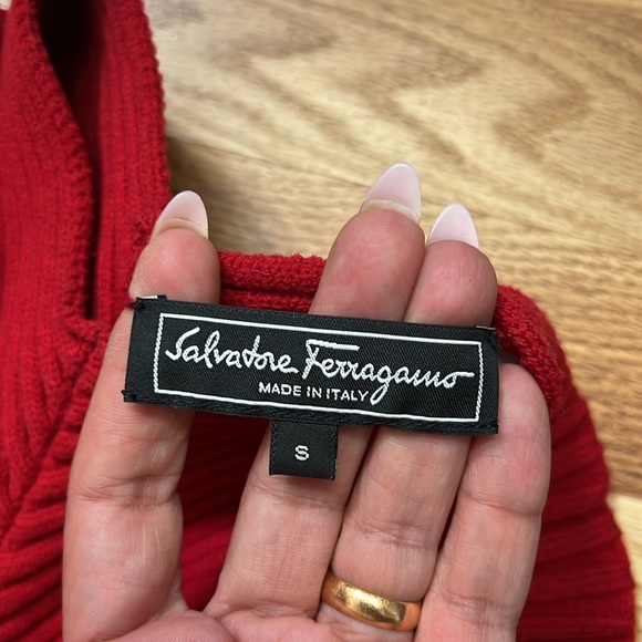 Salvatore Ferragamo red Dress size S - Picture 14 of 16